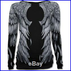 SPIRAL DIRECT SERAPHIM Allover Baggy LADIES Top Angel/Fashion/Wings