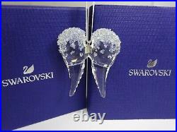 SWAROVSKI CRYSTAL ANGEL WINGS ORNAMENT CHRISTMAS HOLIDAY Large 5403312 RARE