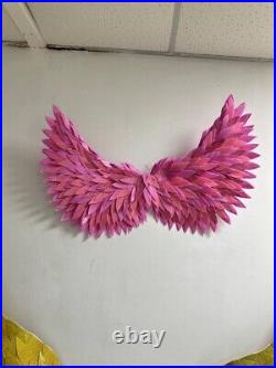 Sexy Women Pink Angel Wings Halloween Costume Large Halloween Costume Carnival