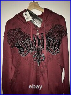 Southpole Winged Logo Design Zip-Up Hoodie