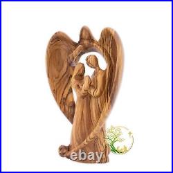 Statue of a couple under angel wings. Perfect for a Weddings or Anniversary gift