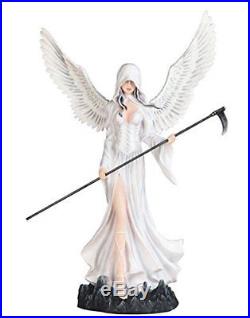 StealStreet SS-G-91857 Large Scale White Winged Dark Angel Fairy Decorative