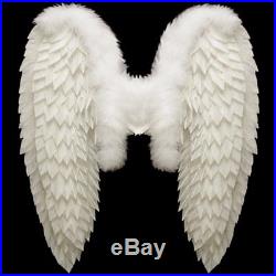 Style A X Large Adult Size Angel Wings White Turkey Feathers