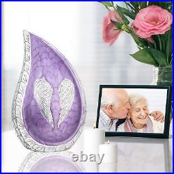 Teardrop Decorative Urns, Funeral Cremation Urns for Human Ashes Display at