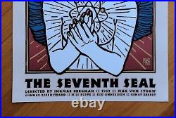 The Seventh Seal David Lance Goines 2004 Poster #205 Original Extremely Scarce 5