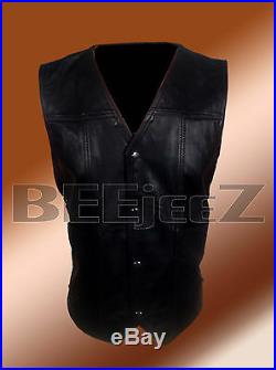 The Walking Dead Governor Daryl Dixon Angel Wings Leather Vest Stylish Jacket