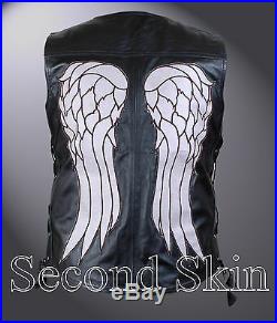 The Walking Dead Governor Daryl Dixon Angel Wings Vest Jacket Coat