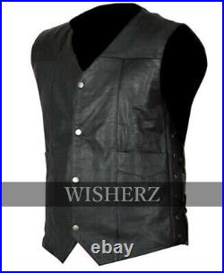The Walking Dead Vest, Daryl Dixon Angel Wings Real Leather Jacket