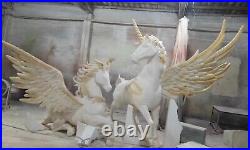 Unicorn and Angel Wings Foam sculpture, Decoration, wedding