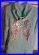 VICTORIAS_SECRET_Angel_Collection_Hoodie_Sequin_Angel_Wing_Mint_Green_Size_Lg_01_ch