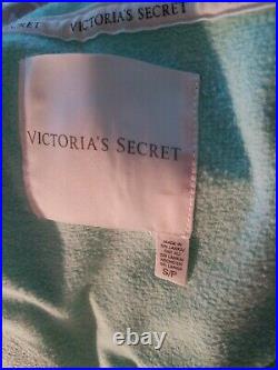 VICTORIAS SECRET Angel Collection Hoodie Sequin Angel Wing Mint Green Size Small