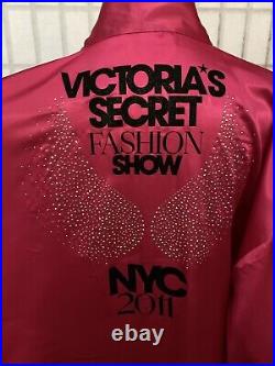 Victoria's Secret NWT/D 1 SZ VTG'11 NYC Runway Show Diamanté Angel Wing Robe C