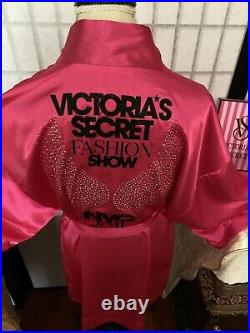 Victoria's Secret NWT/D 1 SZ VTG'11 NYC Runway Show Diamanté Angel Wing Robe C