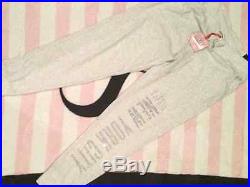 Victorias Secret Fashion Show Bling Joggers Sweats Large New York City AngelWing
