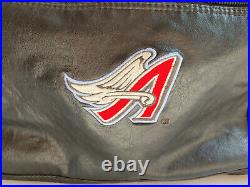 Vintage Anaheim Angels Duffel Bag Angel Wing Logo Large Zip Up