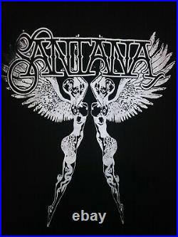 Vintage Carlos Santana T-shirt Size Extra Large Wings Angels