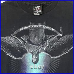 Vintage Hardy Boyz T-Shirt Jeff Hardy Embrace The Confusion Angel Wings Wwf Wwe