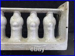 Vintage Large 6 Winged Angels Hinged Cake Ice Cream Chocolate Molds Wax Fun