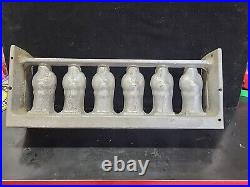 Vintage Large 6 Winged Angels Hinged Cake Ice Cream Chocolate Molds Wax Fun