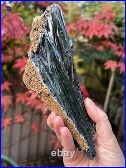 Vivianite Large Crystal Specimen Like Angel Wing 458g 2