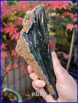 Vivianite Large Crystal Specimen Like Angel Wing 458g 2