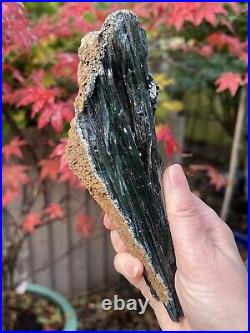 Vivianite Large Crystal Specimen Like Angel Wing 458g 2