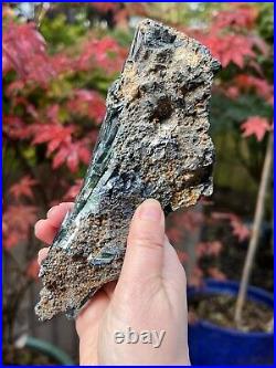 Vivianite Large Crystal Specimen Like Angel Wing 458g 2