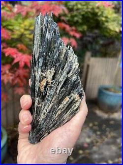 Vivianite Large Crystal Specimen Like Angel Wing 460g