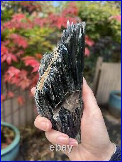 Vivianite Large Crystal Specimen Like Angel Wing 460g