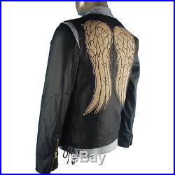 Walking Dead Daryl Dixon Jacket Angel Wings Outwear Halloween cosplay costume