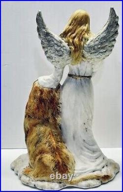 Walnut Ridge Collectibles Gossamer Wings Lydia 1995 10 Tall Angel Lamb Lion