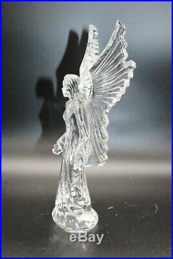 Waterford Crystal Angel of Light Large Open Wings 9 Tall Figurine