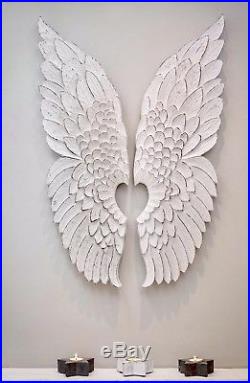 White Angel Wings, Large Wall Hanging