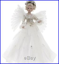 White Moving Angel With LED Wings 24