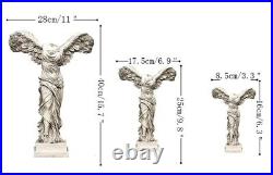 Winged Nike Greek Goddes Of Victory Resin Statue Figurine For Modern Home Decor