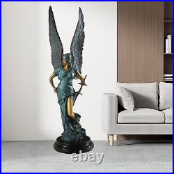 Winged Victory Bronze Sculpture Goddess of Athena Statue Large Angel Home Decor