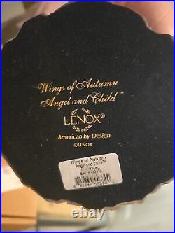 Wings Of Autumn Angel And Child Lenox Limited Edition