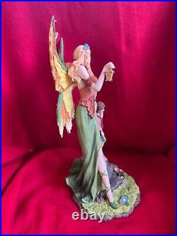 Wings of Autumn Angel and Child by Lenox figurine