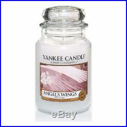 Yankee Candle Large Jar Candle, Angel's Wings Angels Wings