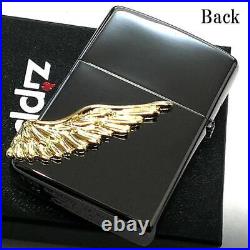 ZIPPO Lighter Angel Wing Limited Edition Angel Wings Black Nickel Zippo Large