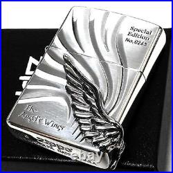 ZIPPO Limited Angel Wing Angel Wings Zippo Lighter Large Metal Serial NO Engra