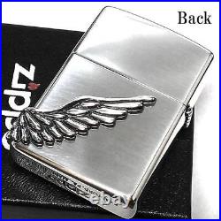 ZIPPO Limited Angel Wing Angel Wings Zippo Lighter Large Metal Silver 18