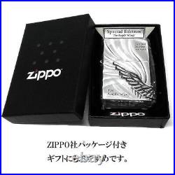 ZIPPO Limited Angel Wing Angel Wings Zippo Lighter Large Metal Silver 18