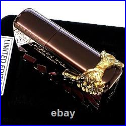 Zippo Armor Limited 100 Angel Wing Brown Titanium Large Wing Metal White Lighter